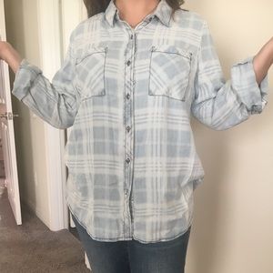 Ladies button up blouse